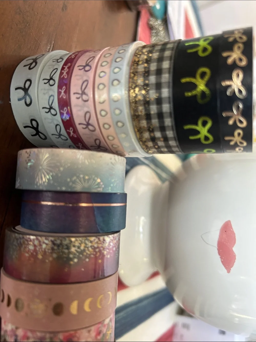 Simply gilded bundle 20Washi Tape Set - Assorted Blue, Pink, Gold, Black
